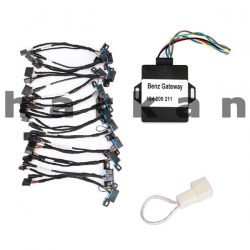 EIS / ELV - Zestaw przewodów OBD + A164 Mercedes 12 sztuk na VVDI MB Tool  8szt - SF213